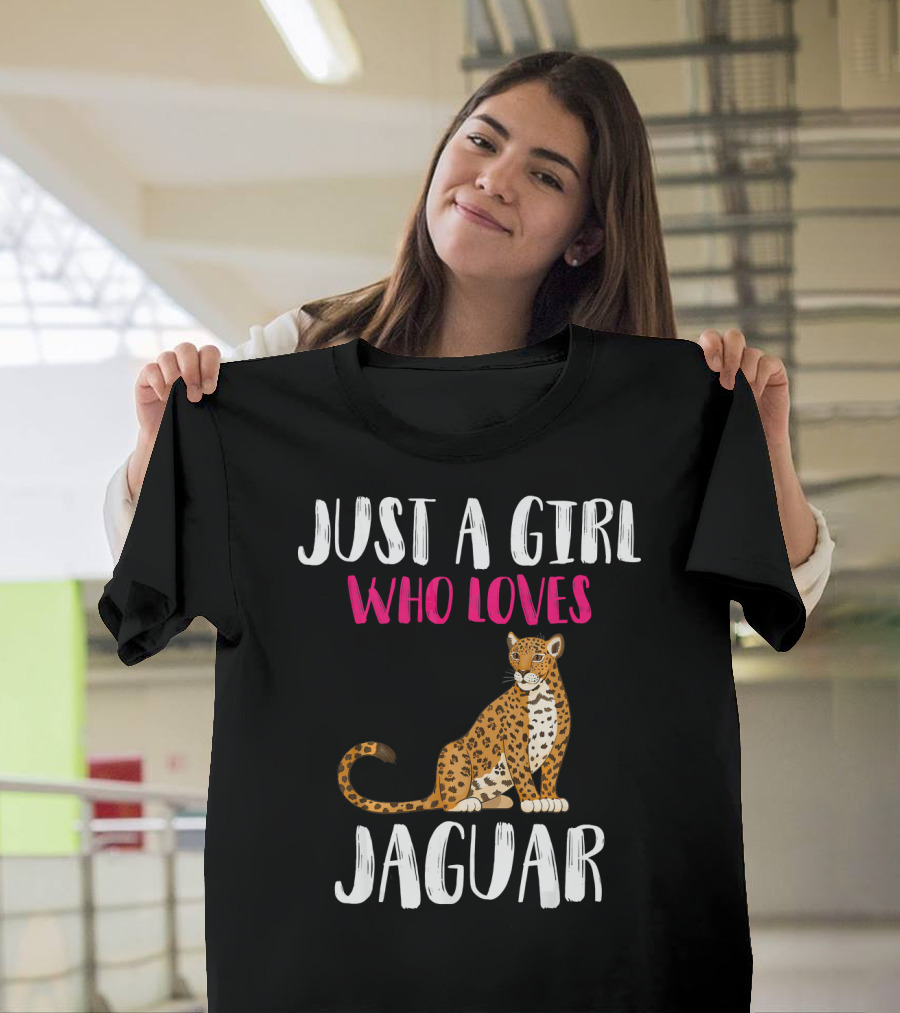 Just A Girl Who Loves Jaguar T-Shirt