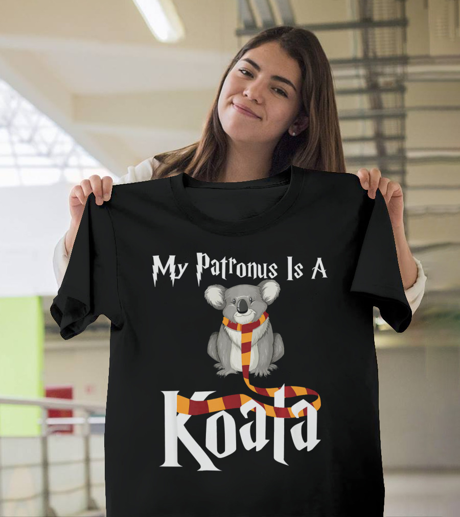 My Patronus Is A Koala Wizardry-Inspired Cute And Magical T-Shirt