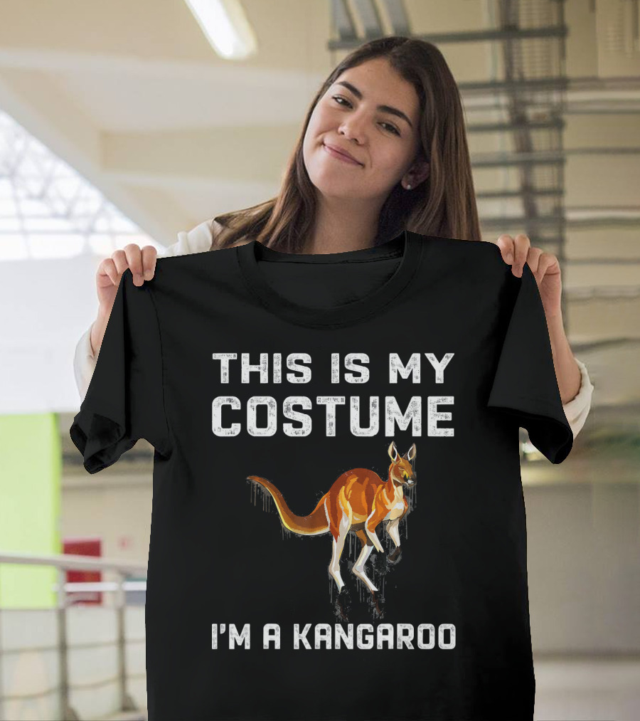 This Is My Costume I'm A Kangaroo T-Shirt