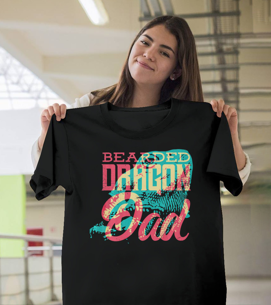 Bearded Dragon Dad Pogona T-Shirt