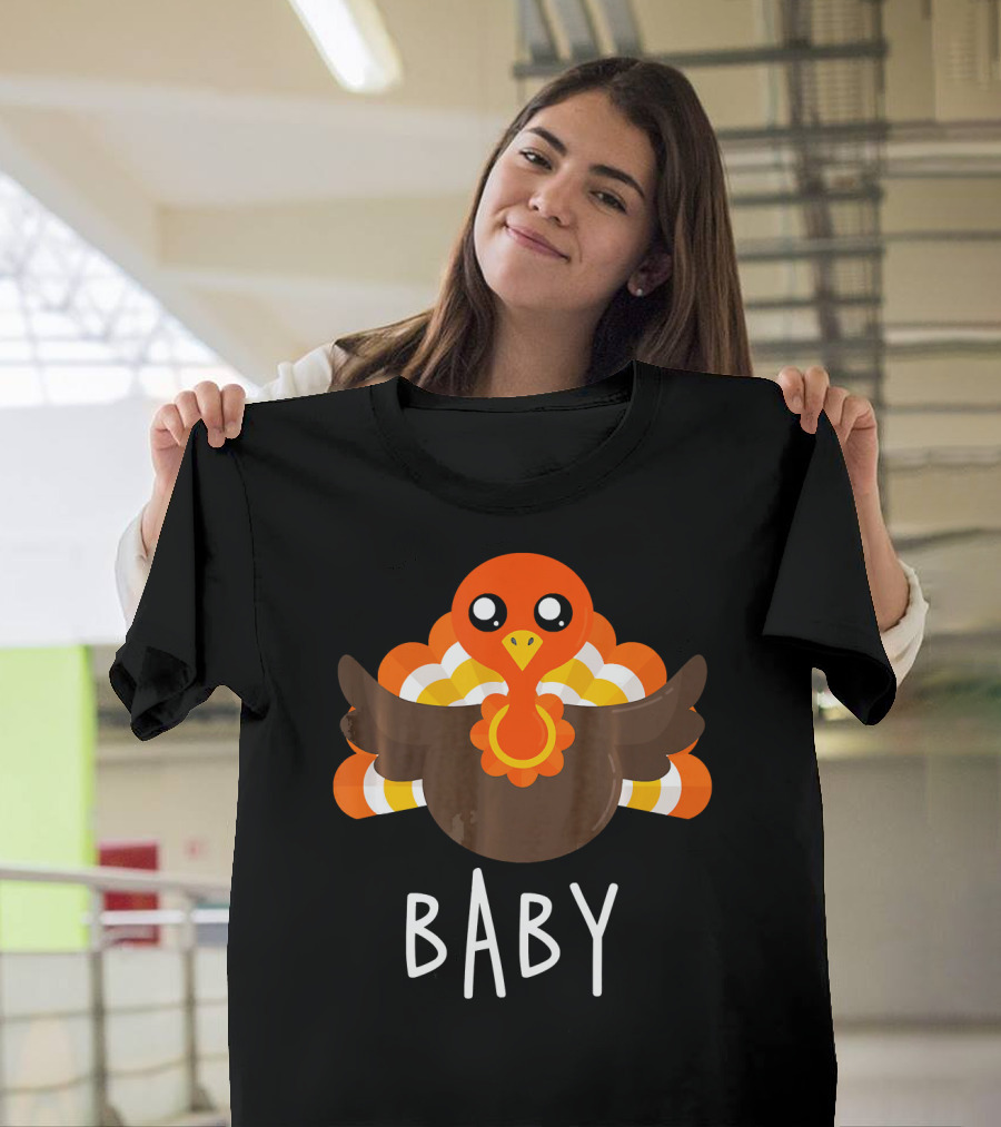 Baby Turkey Cute Cartoon T-Shirt