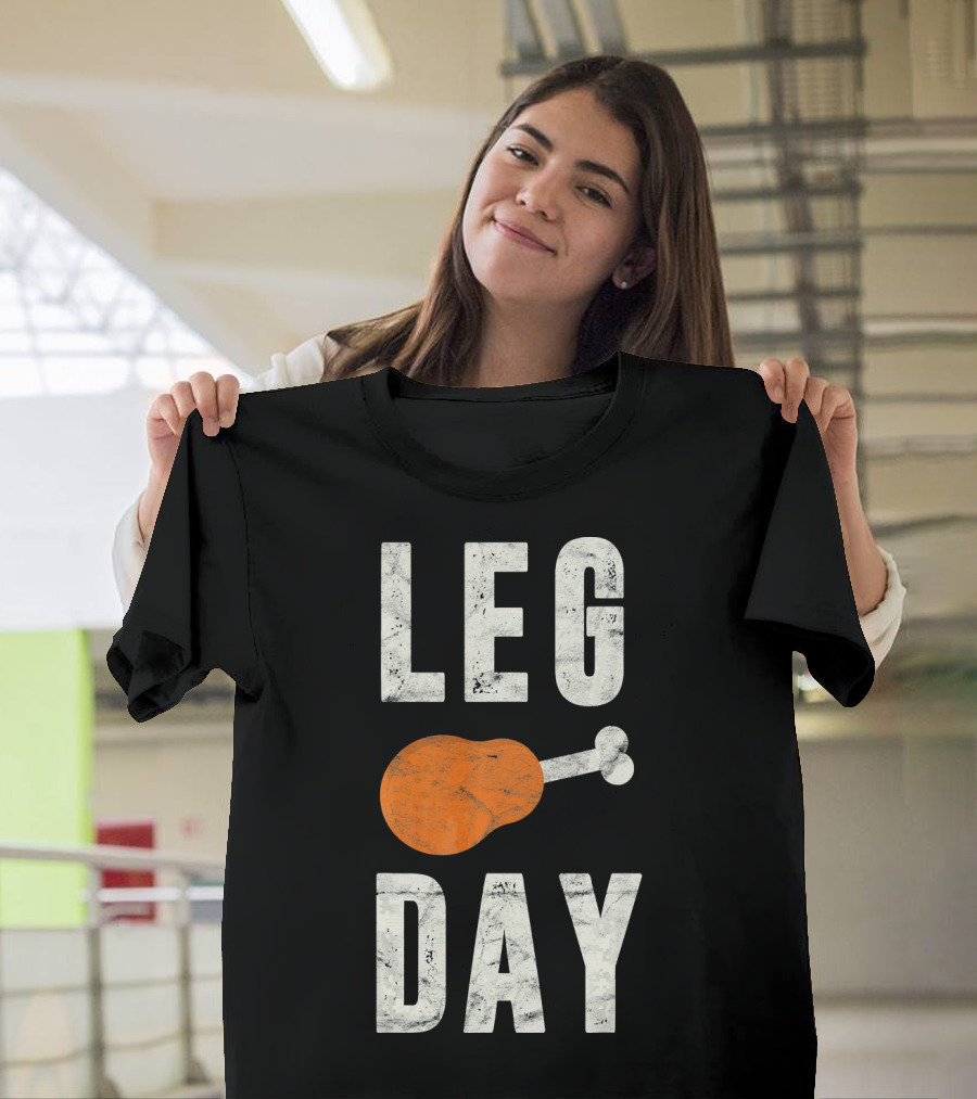 Thanksgiving Fun Turkey Leg Day Pilgrim T-Shirt