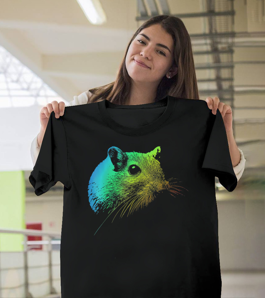 GERBIL Vibrant Rainbow Spectrum T-Shirt