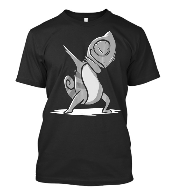 Funny Chameleon Pet Dab Reptile Dabbing T-Shirt