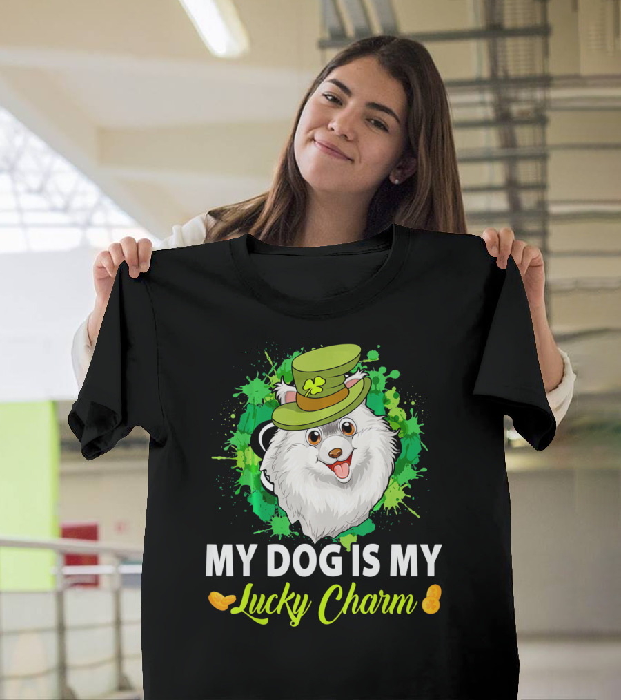 MY DOG IS MY LUCKY CHARM T-Shirt