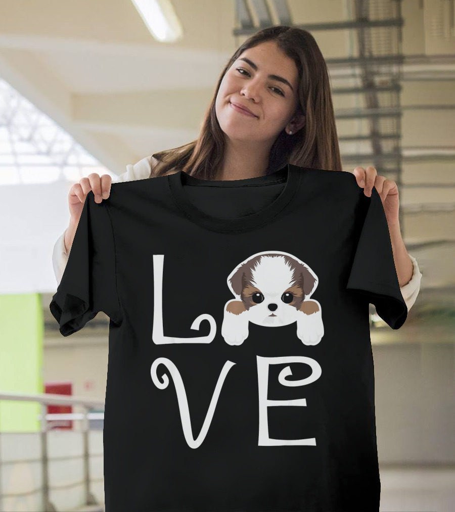 Shih Tzu Love Dog Owner Puppy T-Shirt