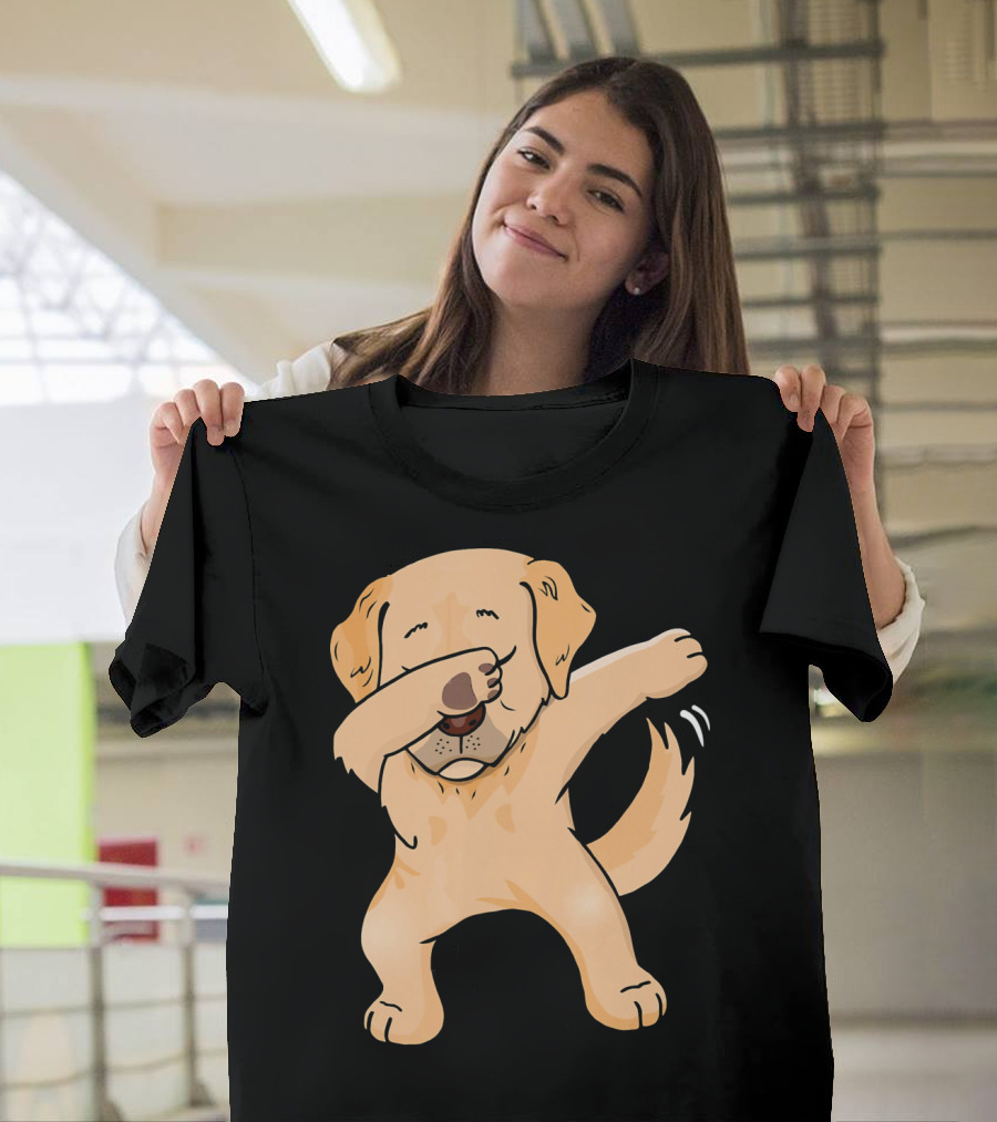 Dabbing Labrador Dog Dancing Dab Lab T-Shirt