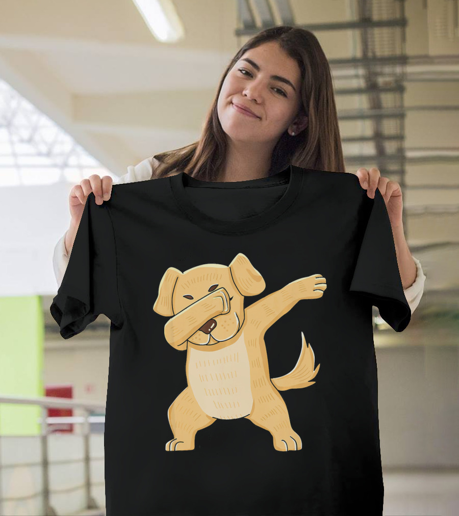 Dabbing Yellow Lab Dance Dab Clothes Lab T-Shirt