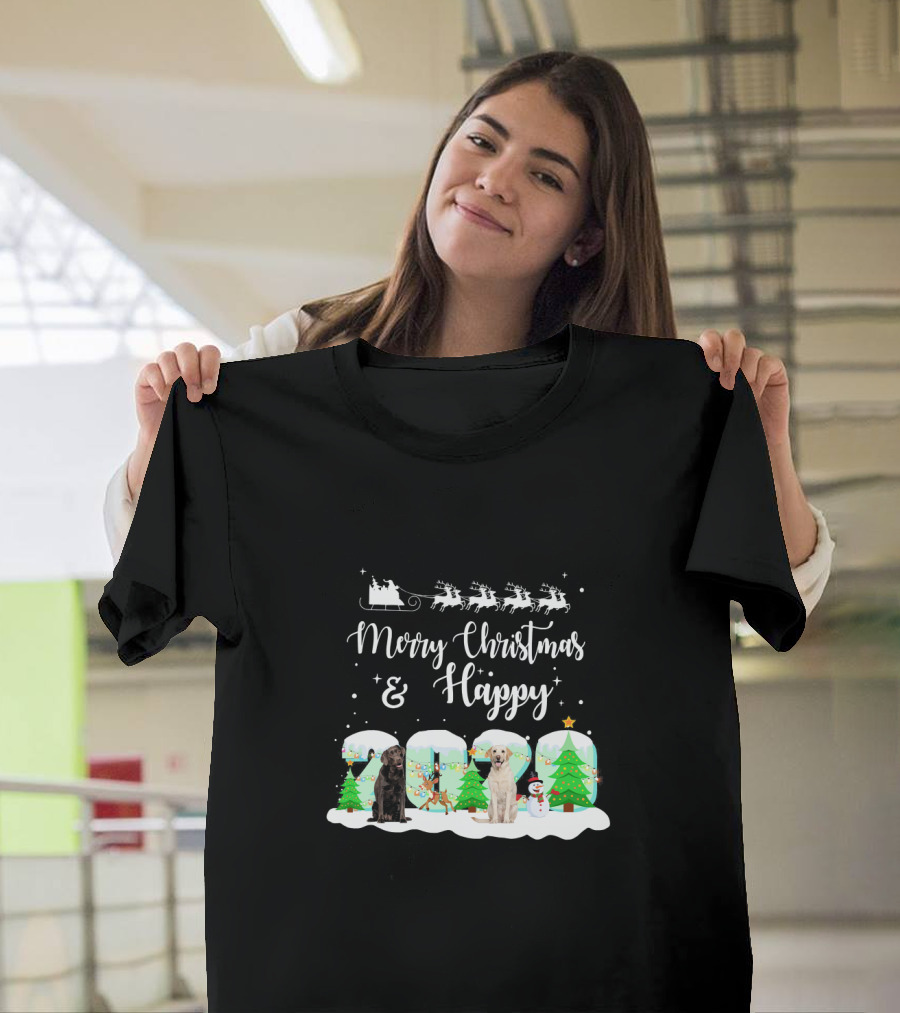 Merry Christmas and Happy 2024 Labrador Retriever T-Shirt