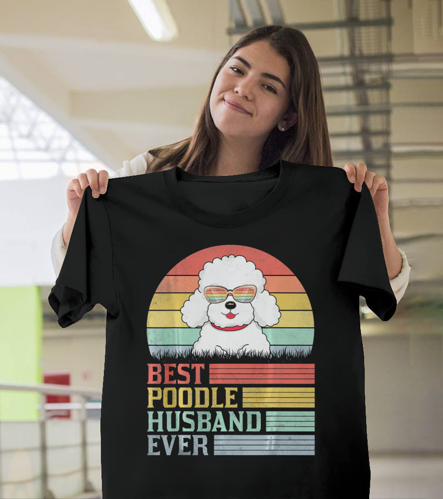 Best Poodle Husband Ever T-Shirt