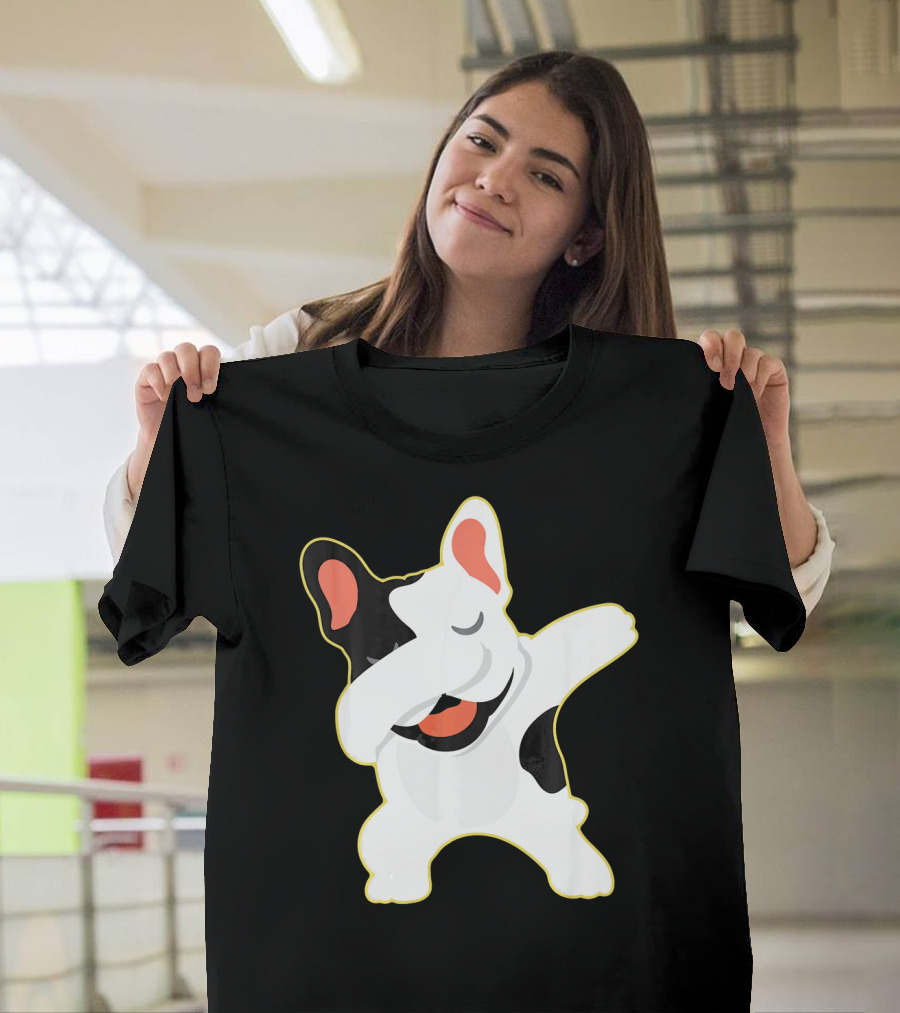 Dabbing French Bulldog Clothes Frenchie Puppy Dance T-Shirt