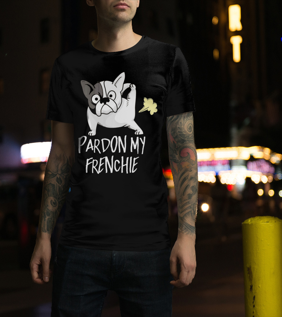 Pardon My Frenchie Funny French Bulldog T-Shirt