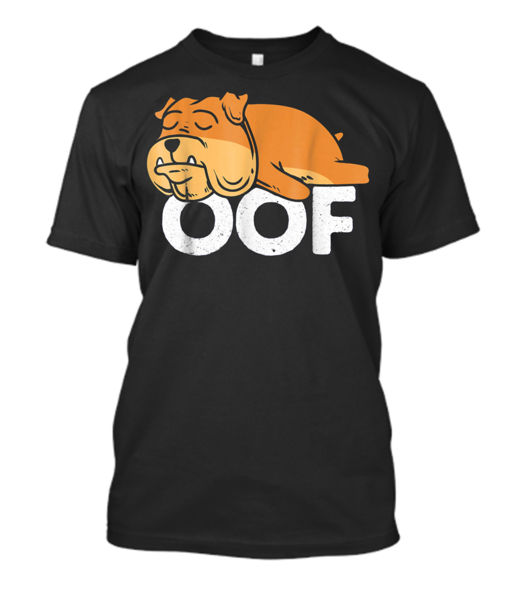 English Bulldog Oof Internet Video Meme T-Shirt