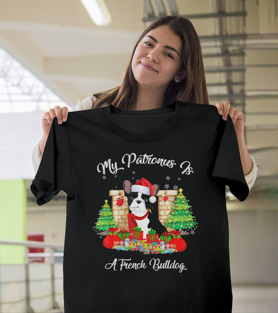 My Patronus Is A French Bulldog Christmas Magic T-Shirt