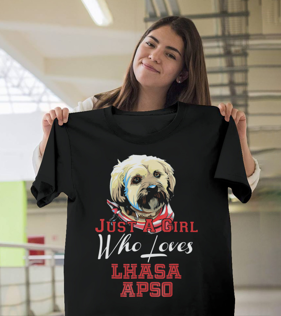 Just A Girl Who Loves Lhasa Apso T-Shirt