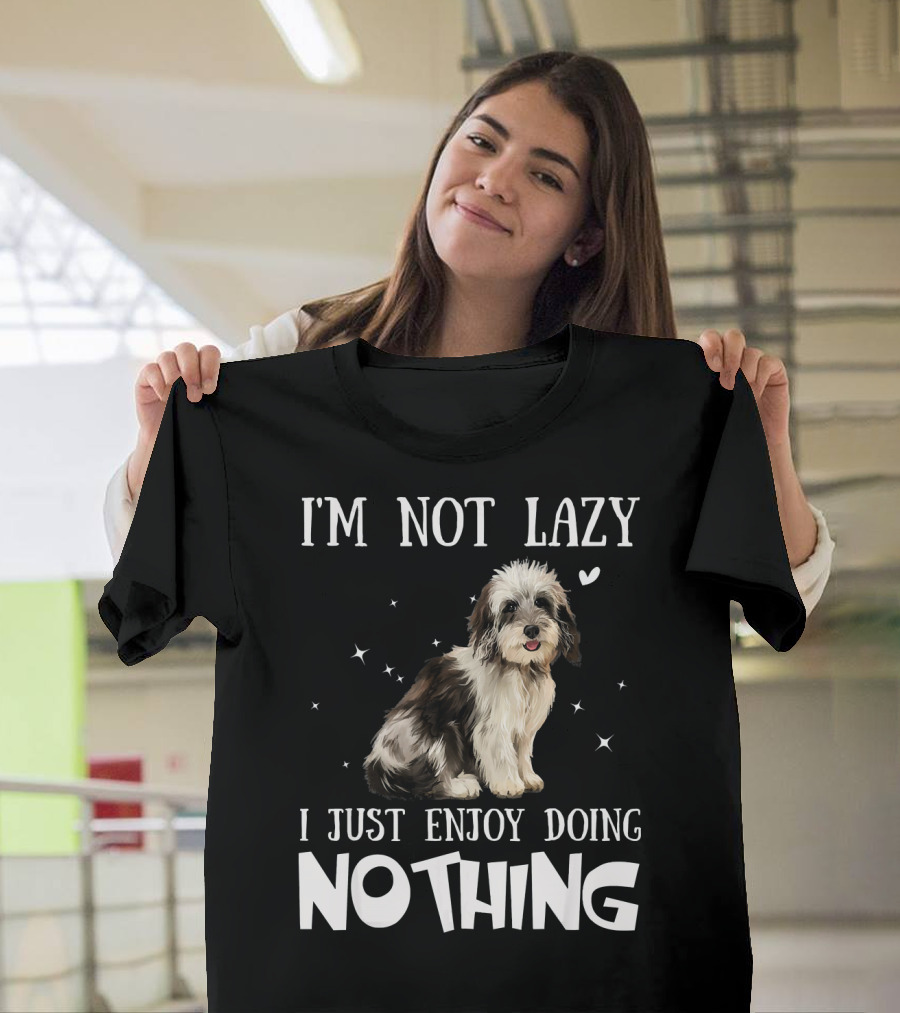 I'M Not Lazy Havanese I Just Enjoy Doing Nothing T-Shirt