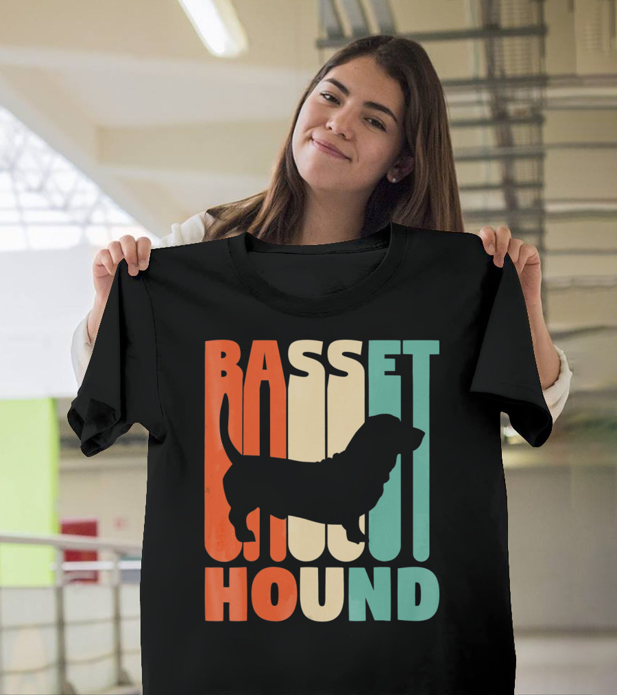 Vintage Basset Hound T-Shirt