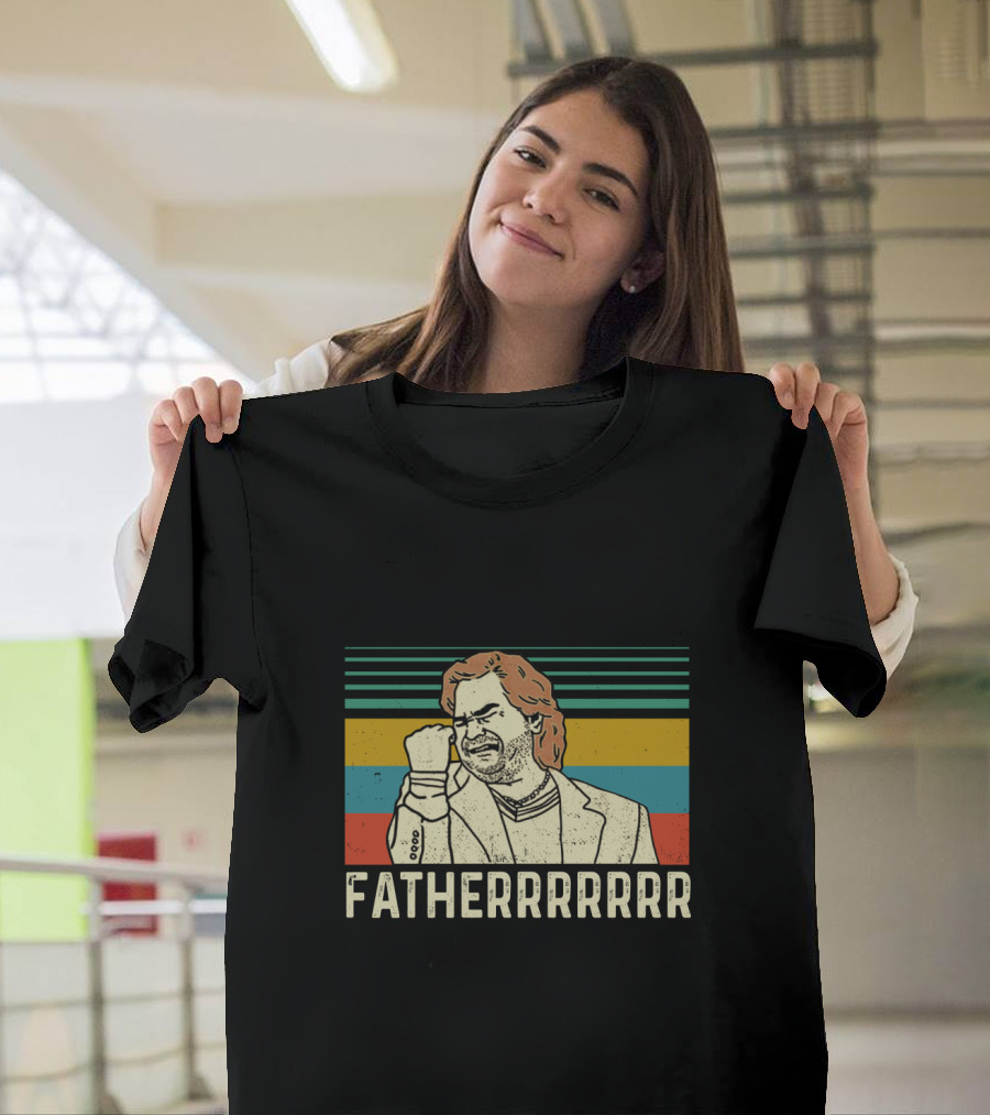 Matt Berry Fatherrrrrrr Retro Style Vintage T-Shirt