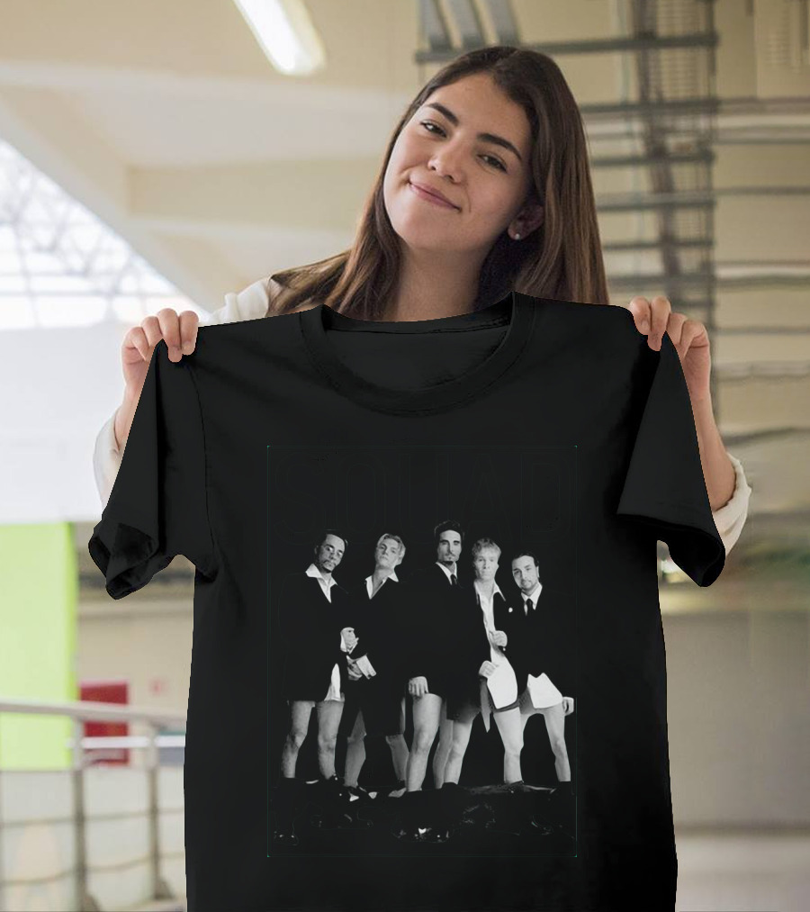 Squad Backstreet Boys Rolling Stone Style T-Shirt