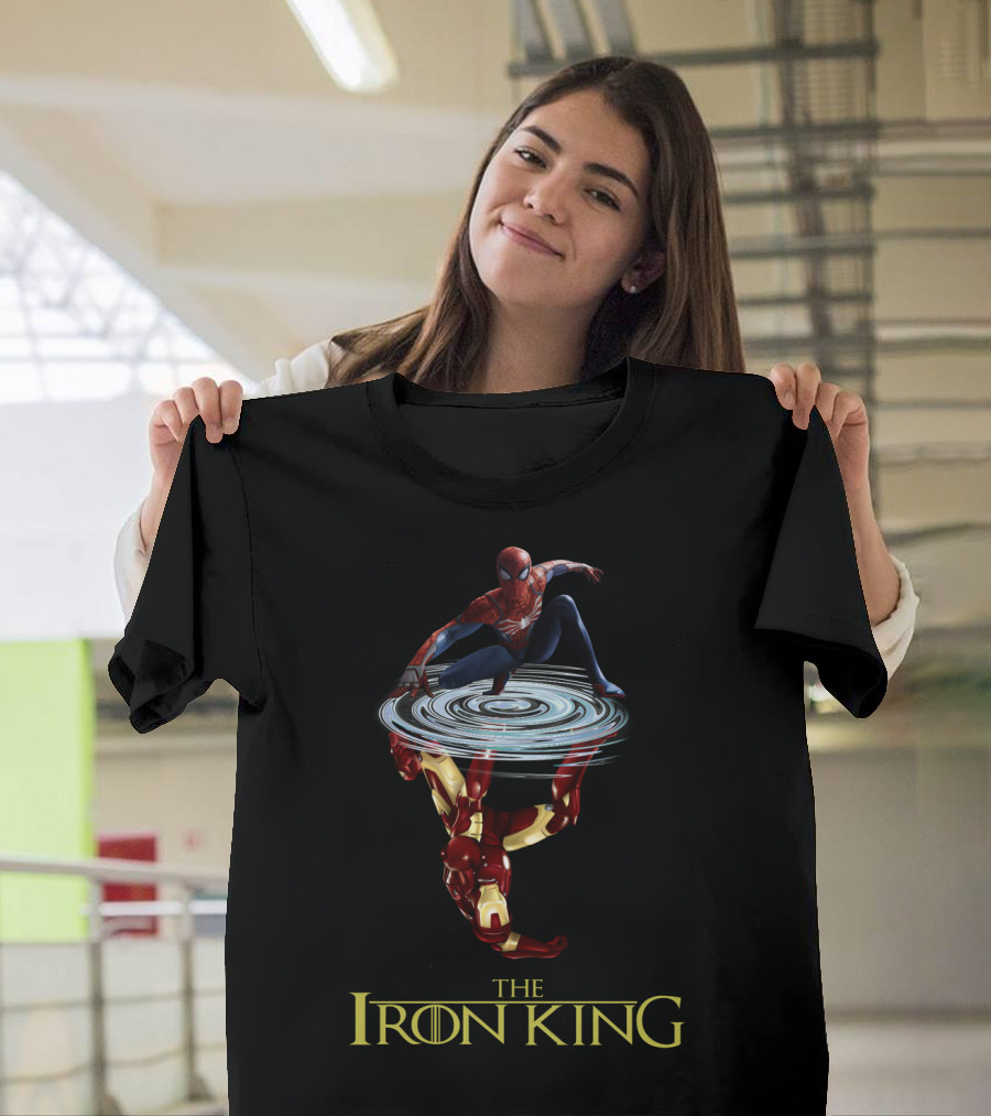 Spider Man Reflection The Iron King T-Shirt