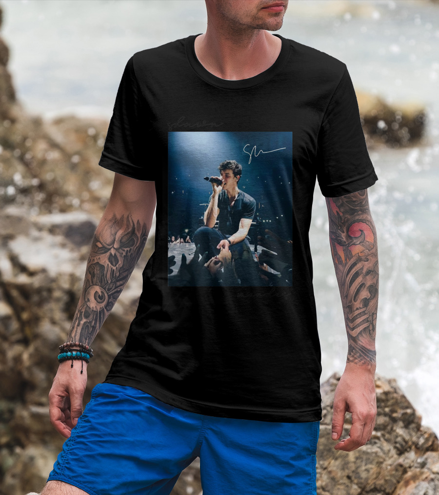 Shawn Mendes Live Concert Experience Autographed T-Shirt