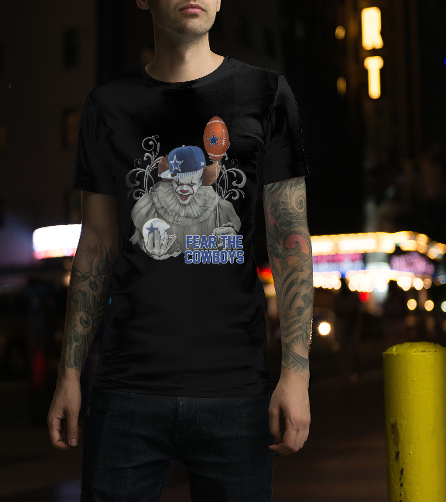 Pennywise Fear The Cowboys Dallas Football Team Balloon Hat T-Shirt