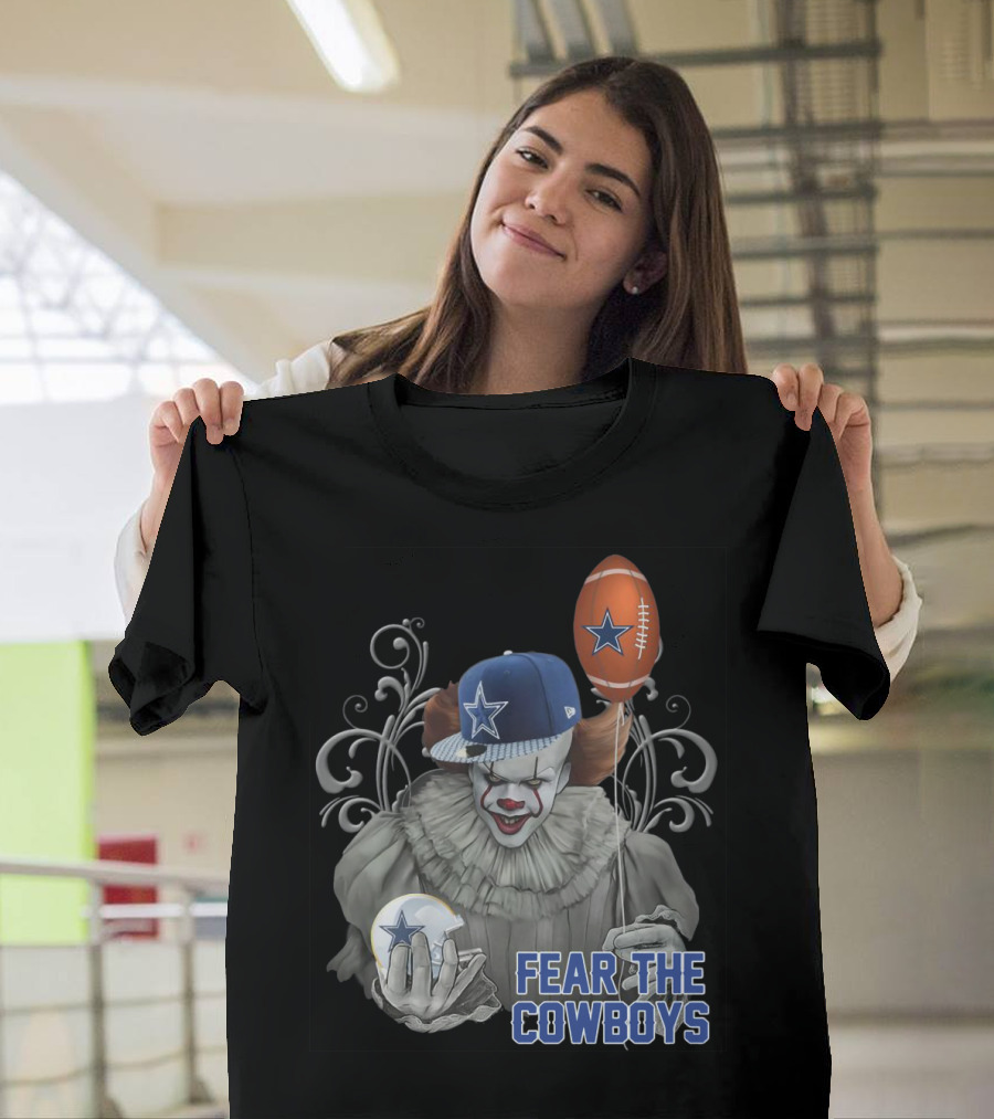Pennywise Fear The Cowboys Dallas Football Team Balloon Hat T-Shirt