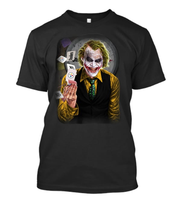 Pittsburgh Steelers Joker Nfl Playing Cards T-Shirt