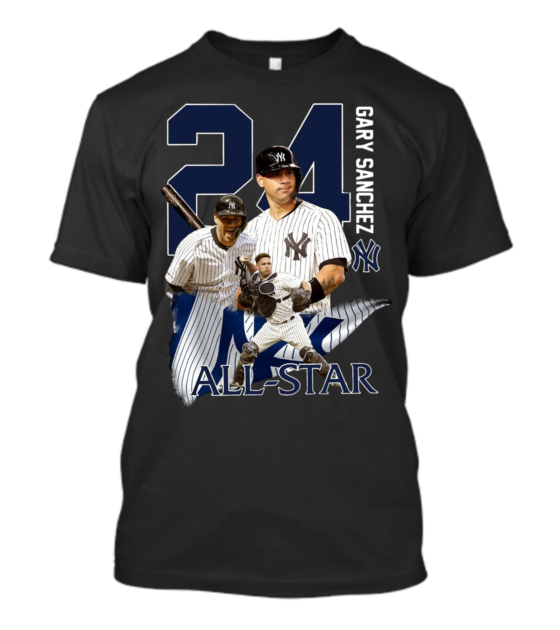 New York Yankees Gary Sanchez 24 All-Star T-Shirt