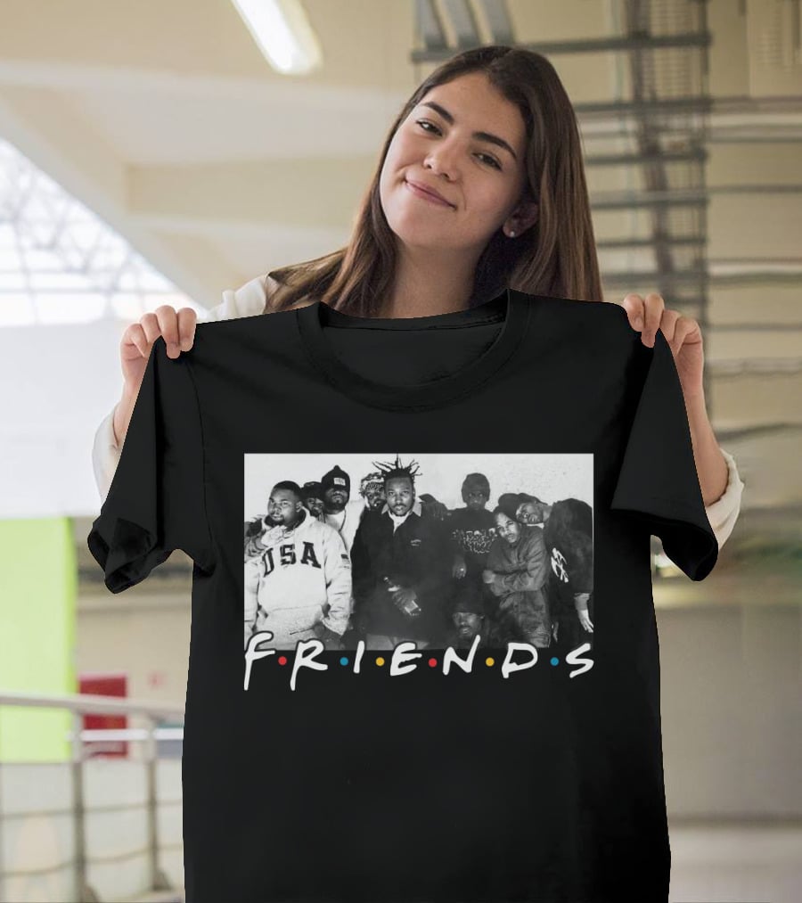 Friends Rap Rock Hip Hop USA T-Shirt