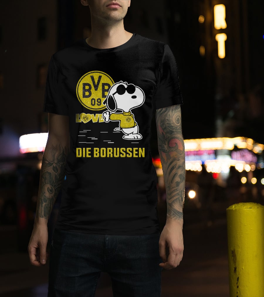 Snoopy BVB 09 Love Die Borussen T-Shirt