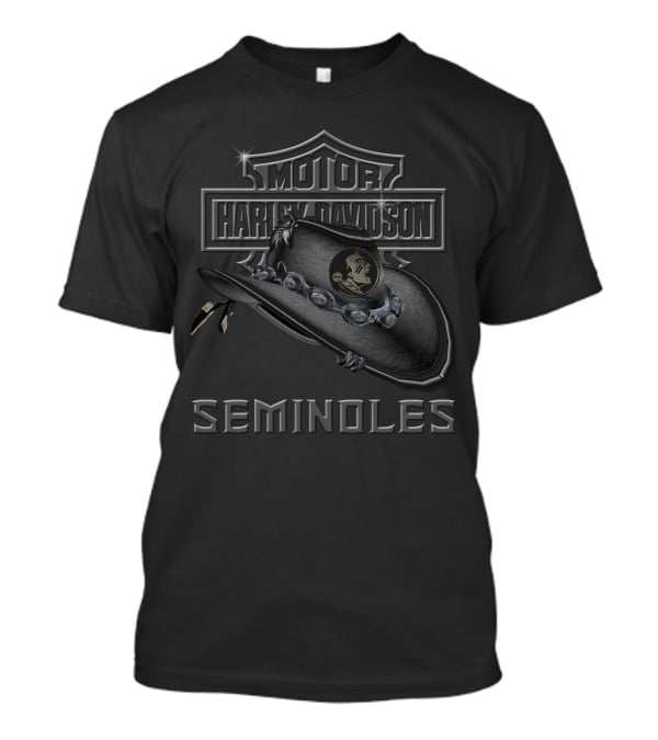 Motor Harley Davidson Seminoles Hat T-Shirt