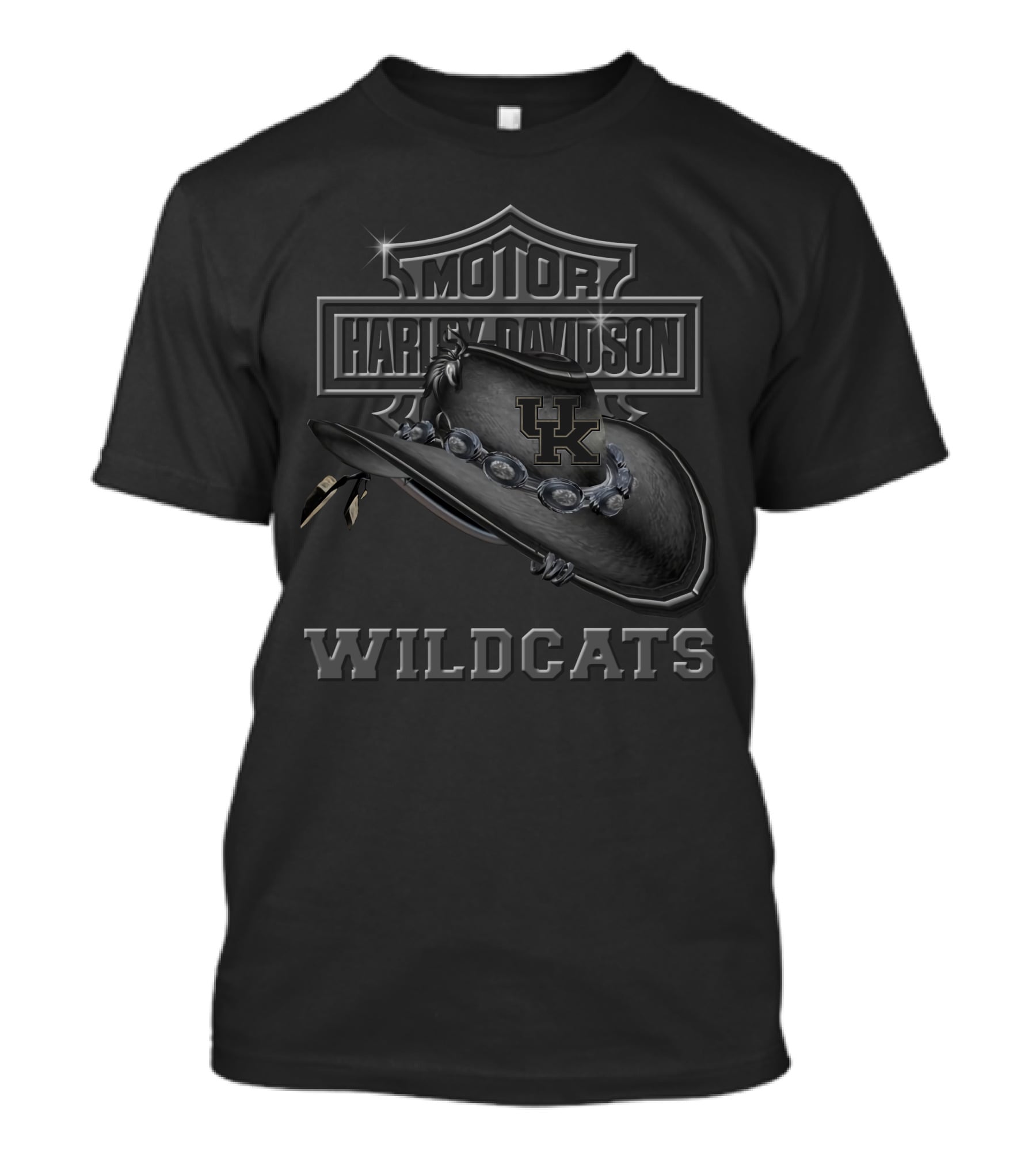 Motor Harley Davidson Uk Kentucky Wildcats T-Shirt