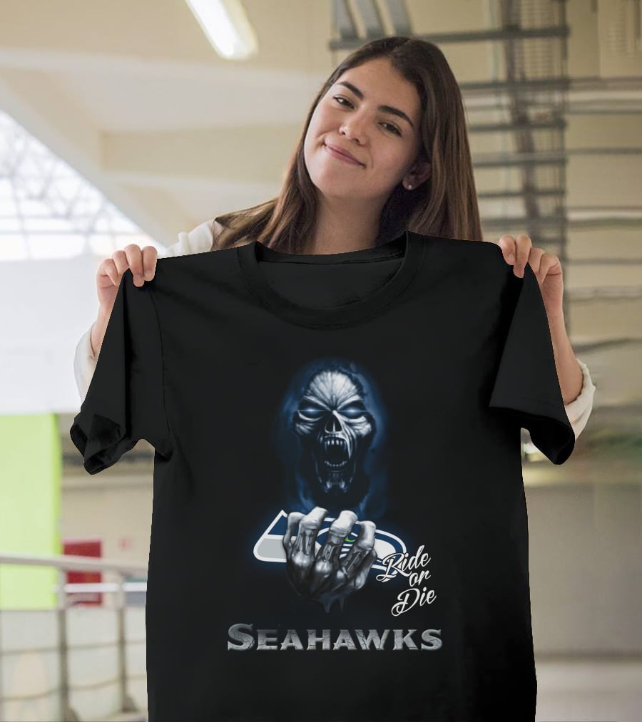 Seattle Seahawks Nfl Ride Or Die 146 Hd0029 T-Shirt
