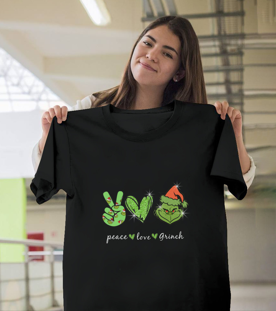 Peace Love Grinch T-Shirt