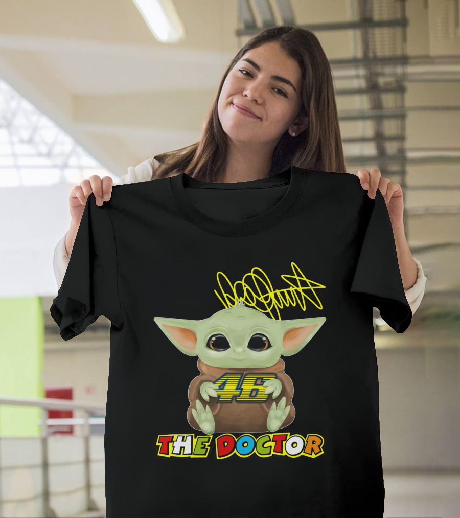 Valentino Rossi Baby Yoda The Doctor 46 T-Shirt