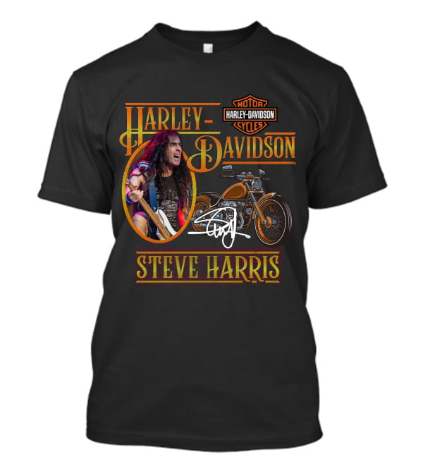 Harley Davidson Motorcycles Steve Harris T-Shirt