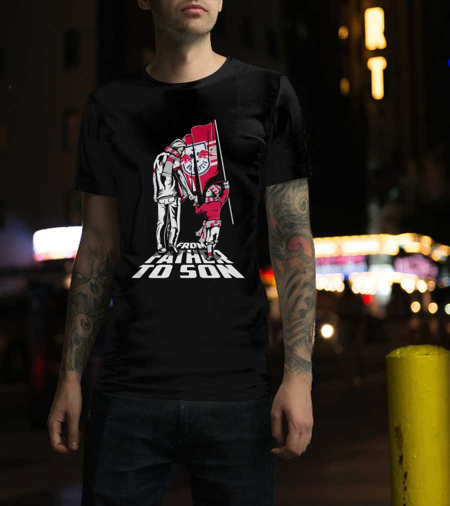 RB Leipzig From Father To Son Flag T-Shirt