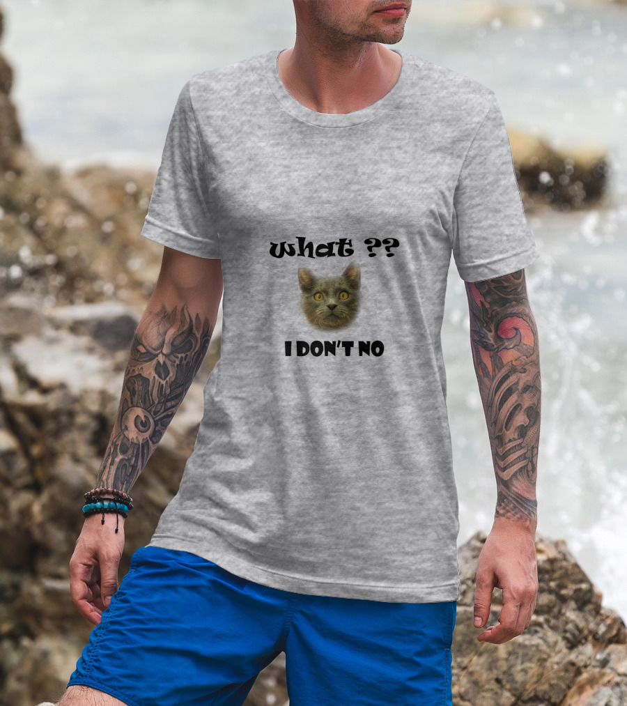 What Cat I Don't No T-Shirt