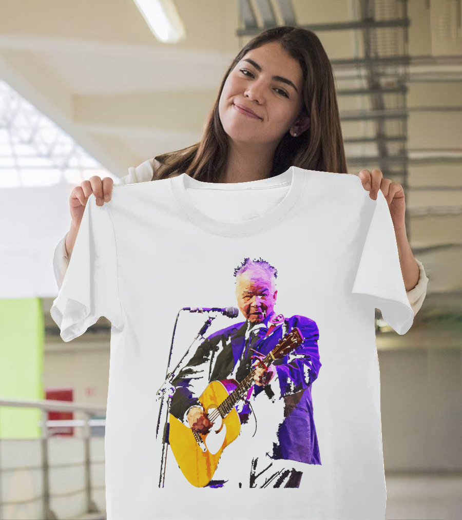 JOHN PRINE IN MEMORIAM GUITAR PERFORMANCE T-Shirt