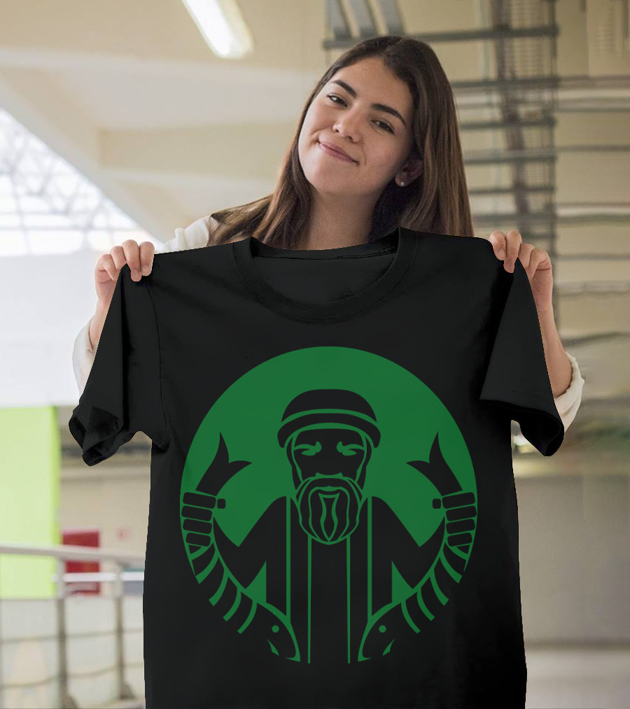 Starbucks Cthulhu Green Circle Emblem T-Shirt