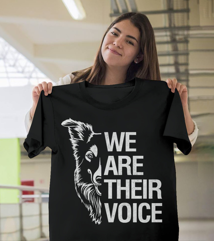 We Are Their Voice Dog and Dog Owner 169 T-Shirt