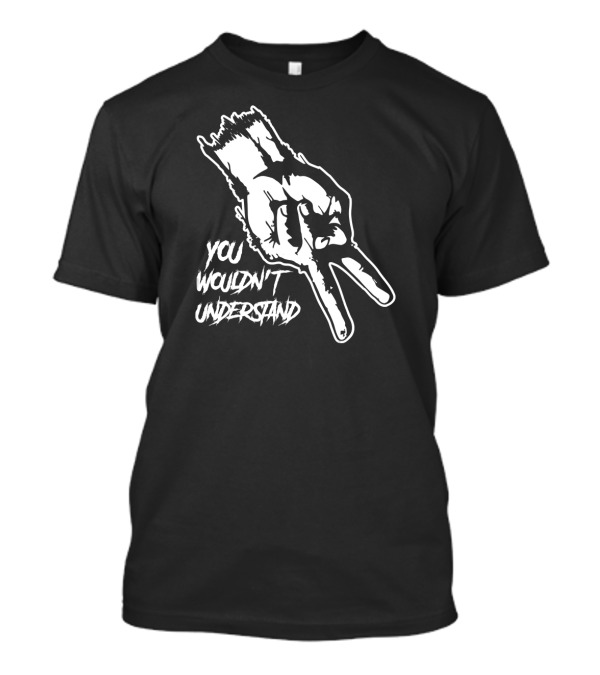 Cool Bikers Biker Wave You Wouldn't Understand Hand Gesture T-Shirt