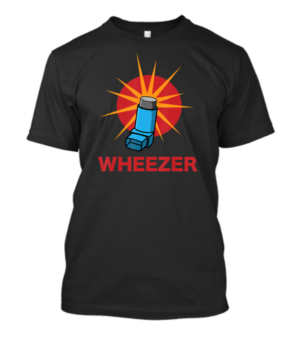 Wheezer Inhaler Funny Asthma Allergy Awareness T-Shirt