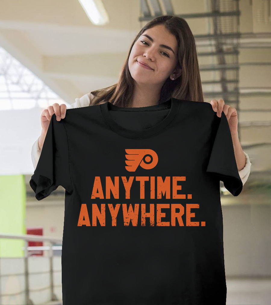Philadelphia Flyers Anytime Anywhere T-Shirt