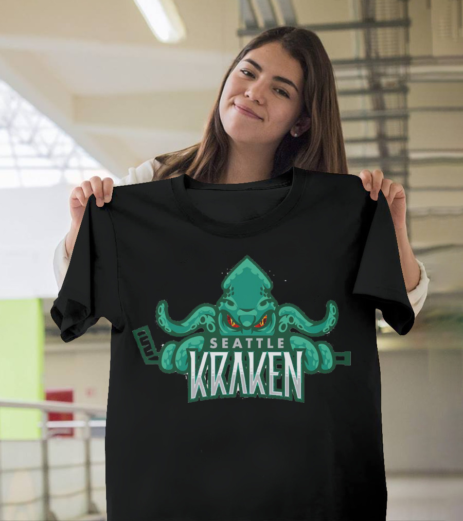 SEATTLE KRAKEN Hockey Squid T-Shirt