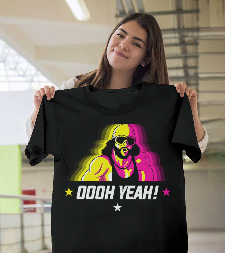 OOOH YEAH Wrestling Retro Pop T-Shirt