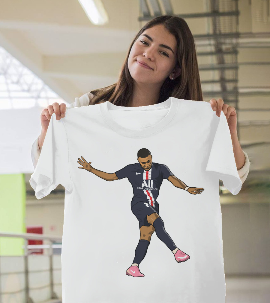 Kylian Mbappe Paris St Germain Cook Livet Limitless Football T-Shirt