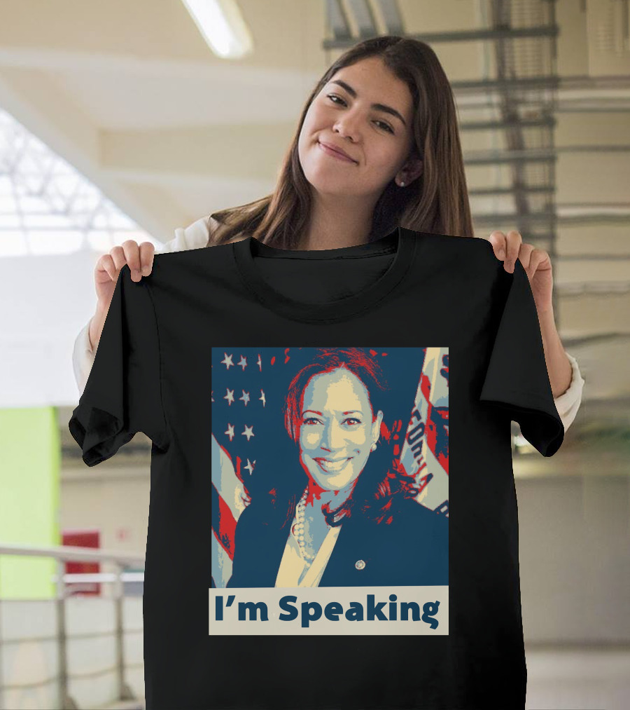 I'm Speaking Kamala Harris Vintage T-Shirt
