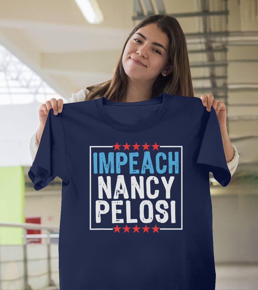 Impeach Nancy Pelosi Anti Nancy Pelosi Stars T-Shirt